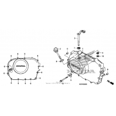 Right crankcase cover