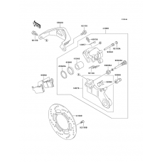 Front brake caliper              

                  Klx300-a9