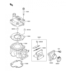Cylinder head/cylinder