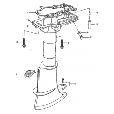 Drive shaft housing