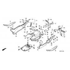 Floor panel/center cover