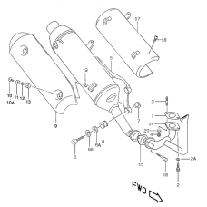 Muffler comp              

                  Model k1,  except p26 and ay50 p39