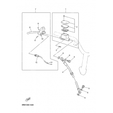 Front master cylinder