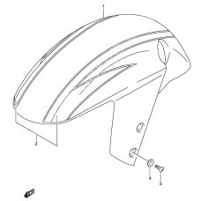 Front fender              

                  Gsx-r600zk3