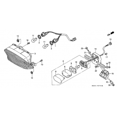 Taillight unit ass`y