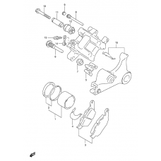 Rear caliper              

                  Model v/w