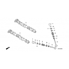 Camshaft/valve