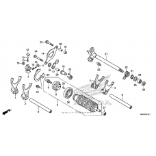 Gearshift drum (2)