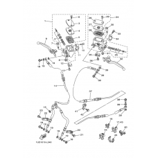Front master cylinder
