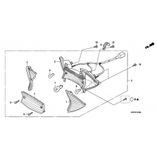 Rear combination light