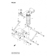 Rear cushion lever