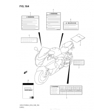 Информационные наклейки (Gsx-R1000Zl3 E03)