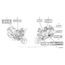 Информационные наклейки