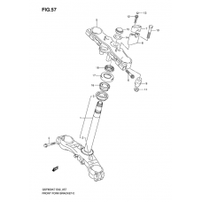 Steering stem              

                  Gsf650sk7/suk7/sak7/suak7/sk8/suk8/sak8/suak8