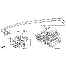 Reverse shift actuator