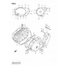 Crankcase cover ass`y (v