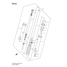 Front damper              

                  Dr-z125l2 e33