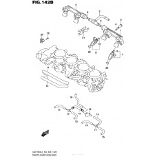 Throttle Body Hose/joint (Gsx-R600L5 E28)