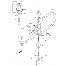 Rear master cylinder