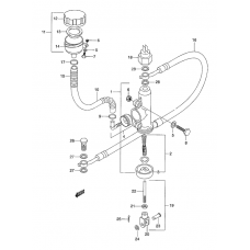 Rear master cylinder