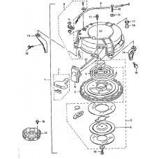 Starter assy recoil