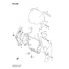 Headlamp cover front fender              

                  Model k9