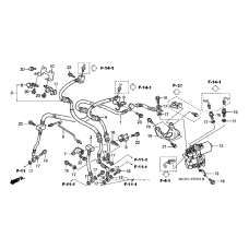 Front brake hose (abs)