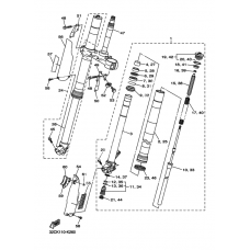 Вилка передней оси