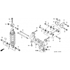 Rear cushion              

                  VFR800