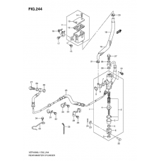 Rear master cylinder