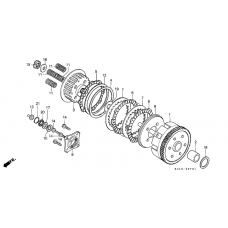 Clutch              

                  CB125TDJ/TP