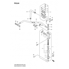 Rear master cylinder