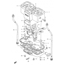 Speedometer - tachometer              

                  Gs125sx/sy, gs125sux/suy