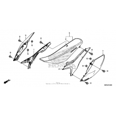 Seat + side cover