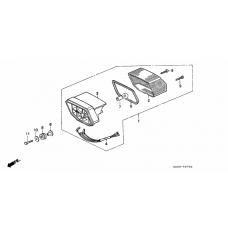 Taillight unit ass`y