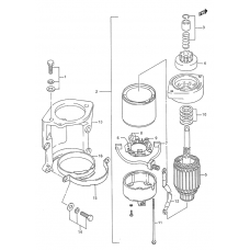 Starting motor