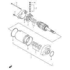 Starting motor