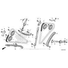 Цепь ГРМ & Натяжитель & Успокоитель