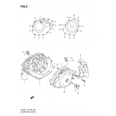 Crankcase cover ass`y (v