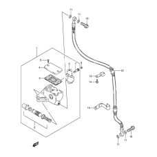 Front master cylinder