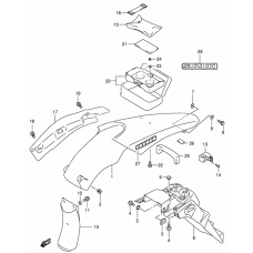 Rear fender              

                  Dr-z400e e24