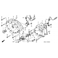 Front cover + transmission cover