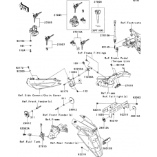 Ignition switch/locks/reflectors