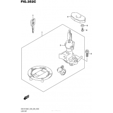 Lock Set (Gsx-S1000Al7 E28)