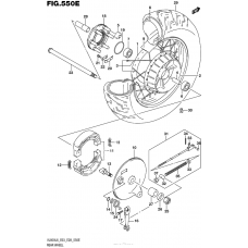 Заднее колесо (Vl800Tl6 E28)