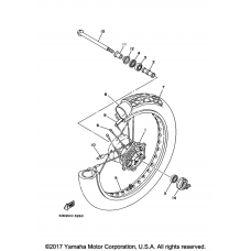 Переднее колесо