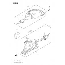 Turnsignal front & rear lamp