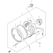 Headlamp assy              

                  Model k1/k2/k3/k4 e2, e19