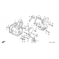 Left crankcase cover