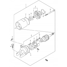 Starting motor